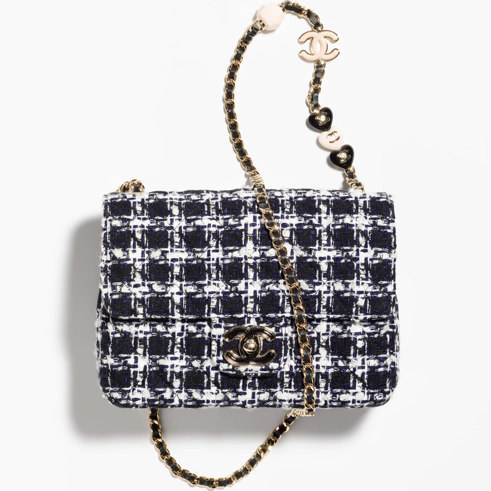 Chanel Mini Flap Bag Navy Tweed.jp