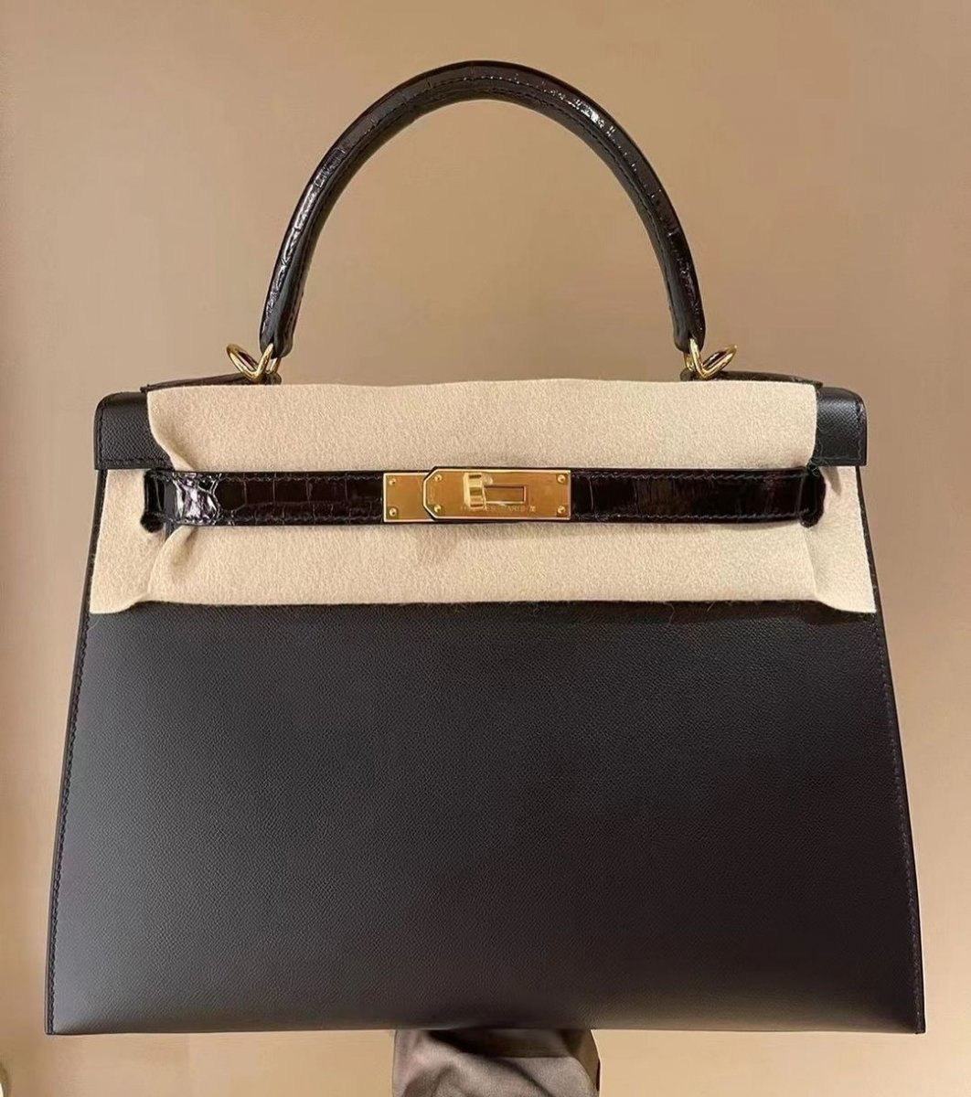 Rich Diamonds - Hermès Touch Birkin Pruenoir Matte