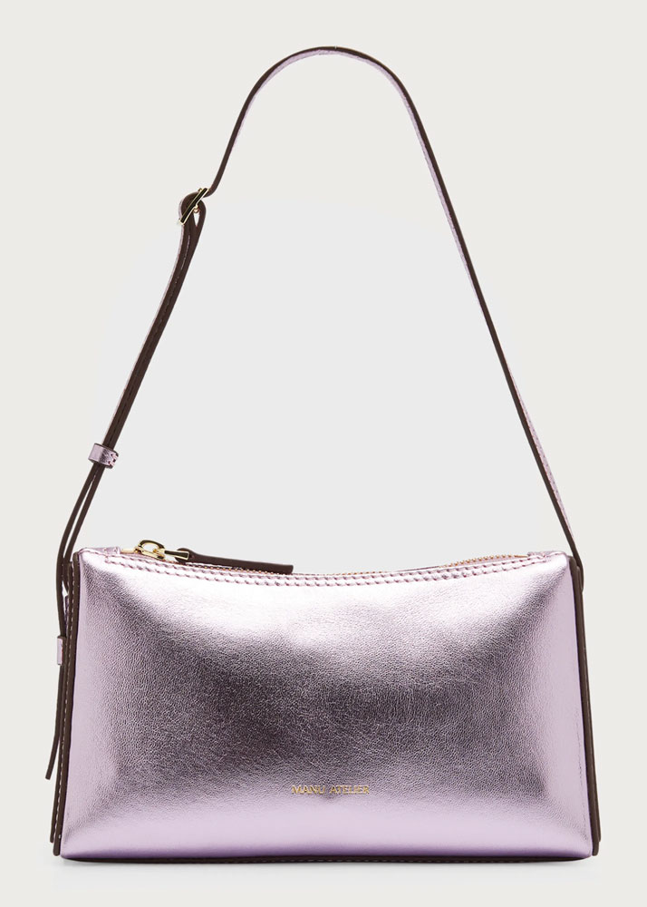 Manu Atelier Metallic Bag