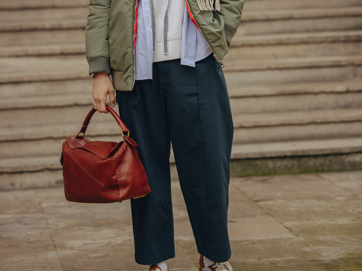 Hermès Handbag Street Style During PFW 2023 - PurseBop