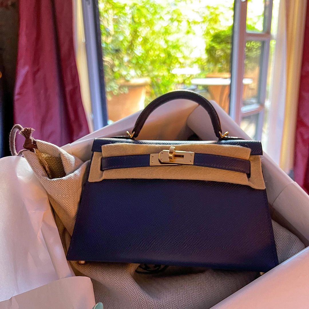 dorothy wang hermes blue mini kelly