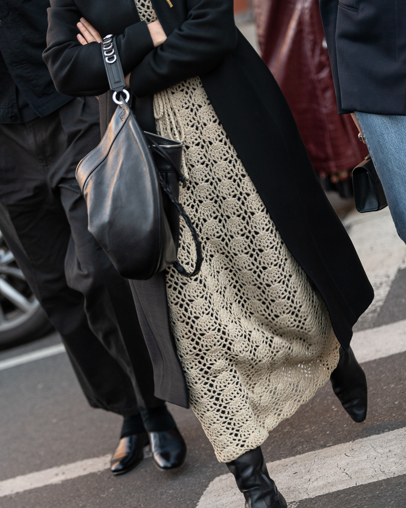 The Best Bags of New York Fashion Week Spring 2015 Street Style – Day Six -  PurseBlog