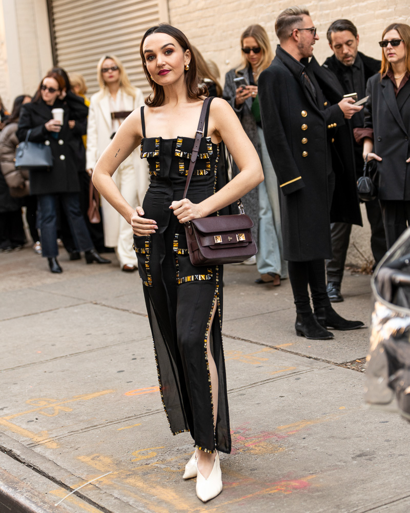 The Best Bags of New York Fashion Week Spring 2015 Street Style – Day Six -  PurseBlog