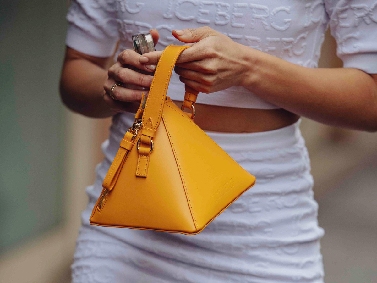 Best Street Style Bags of MFW Day 1