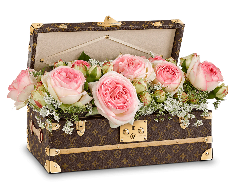 Louis Vuitton Trunk of Flowers