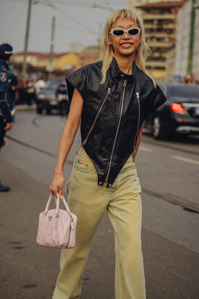 Woman with Louis Vuitton Backpack and Brown Fur Coat before Dsquared 2  Fashion Show, Milan Fashion Week Street Editorial Stock Photo - Image of  luxury, show: 194562043