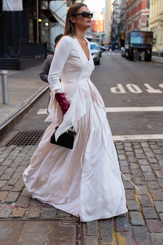 NYFW Street STyle Stussy Bags Day 5 Alyssa 7