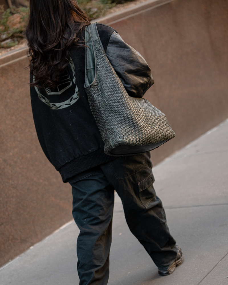 NYFW Street STyle Stussy Bags Day 5 Kyle 6