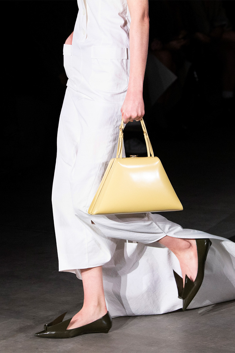 Prada FW23 Introduces a New Trapezoidal Bag Shape - PurseBlog