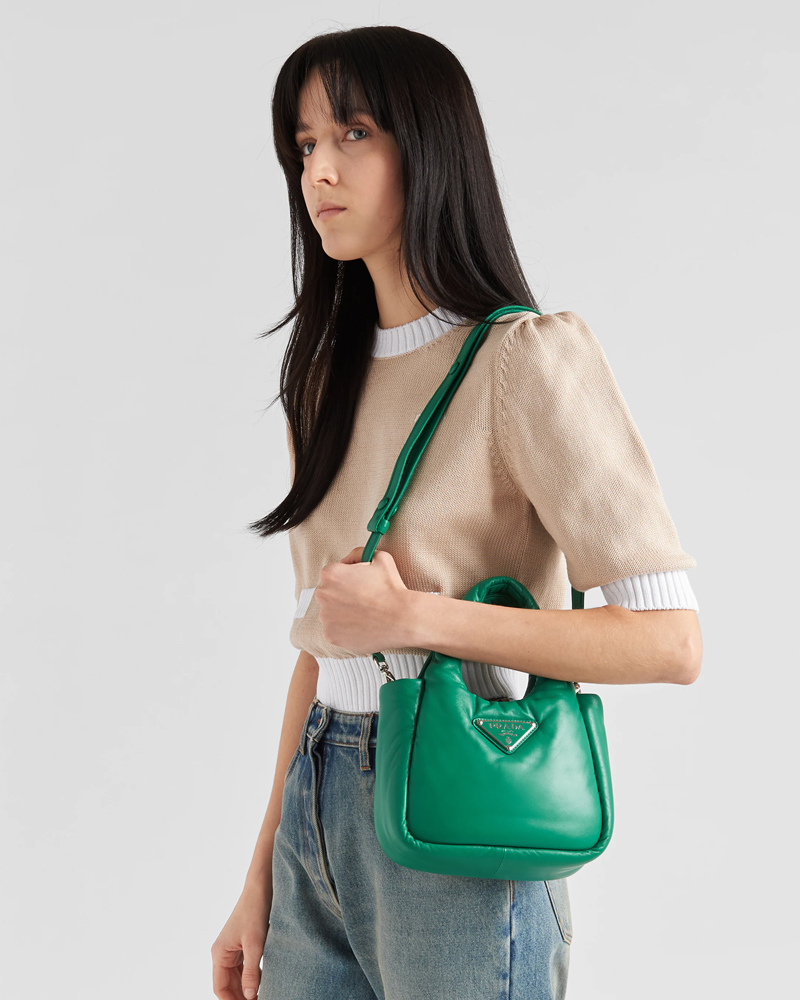 Prada Moon padded nappa-leather bag