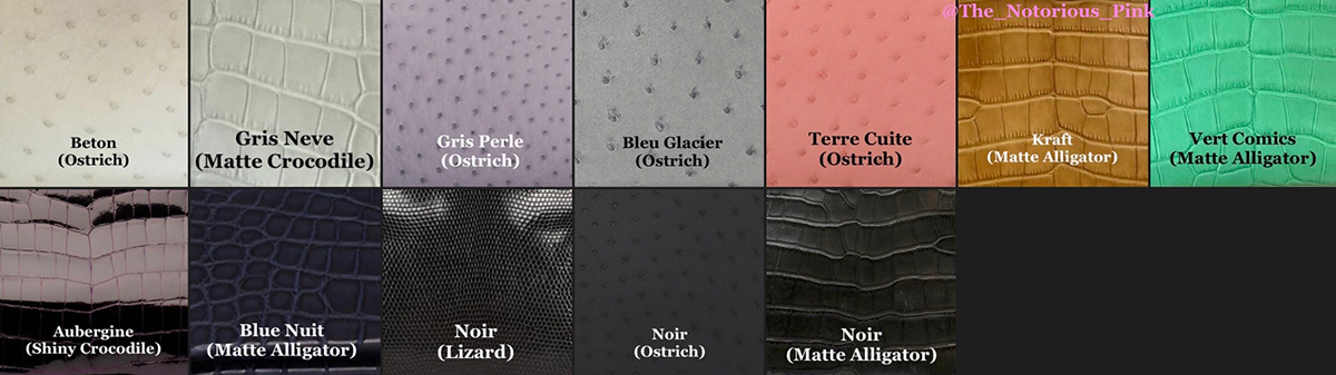 Hermès Leather Colors for Fall/Winter 2022 - PurseBlog