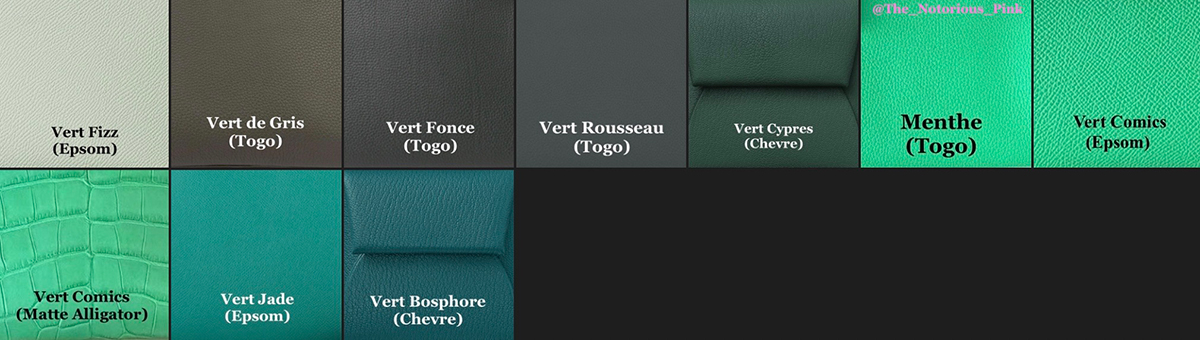 Hermès Color Guide