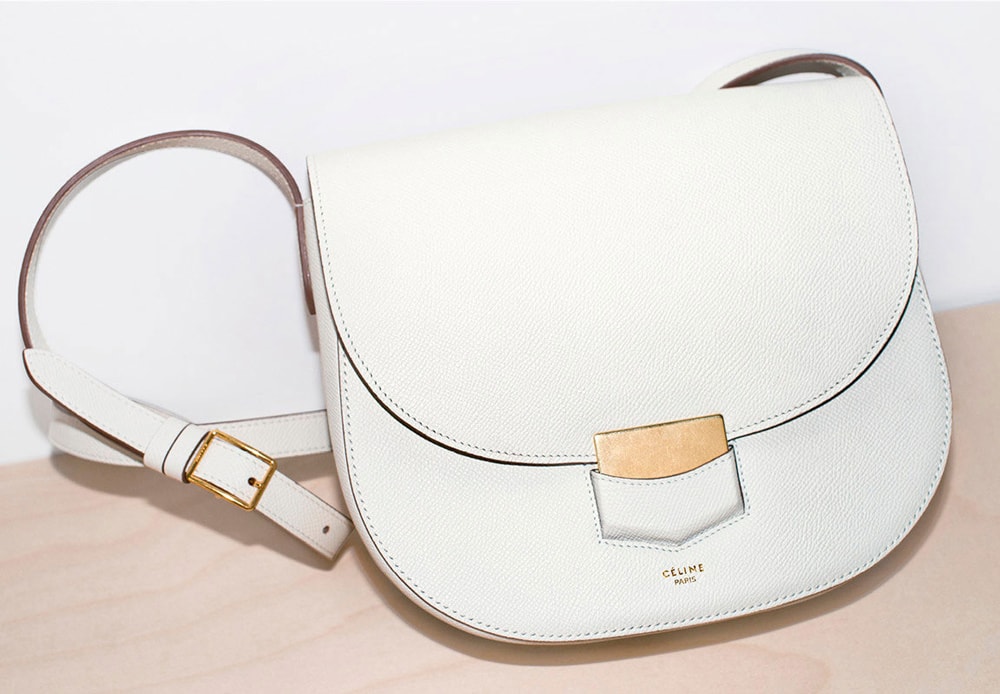 Celine Elevated Compact Trotteur Shoulder Bag