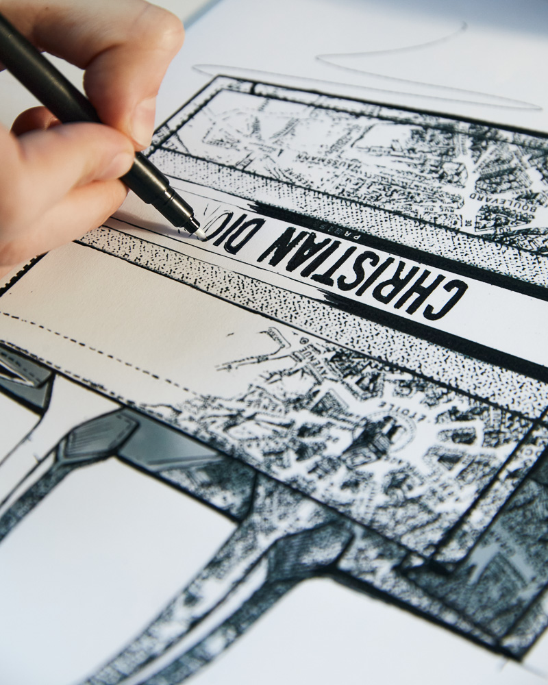 The Dior Plan De Paris Print Dates Back to the 1950s - PurseBlog