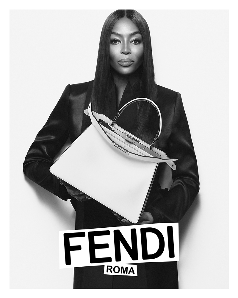 FENDI ADV Campaign PEEKABOO SS23 Naomi Campbell