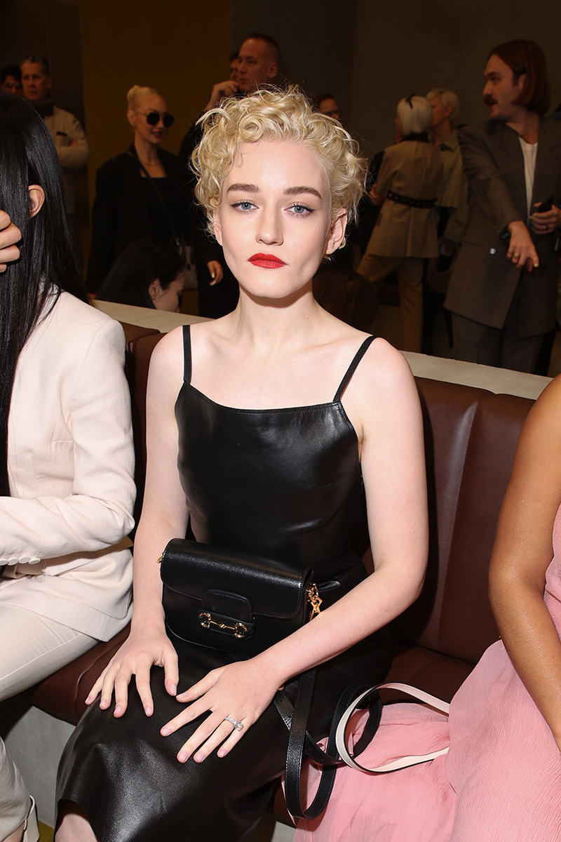 Julia Garner Gucci Horsebit Bag 2