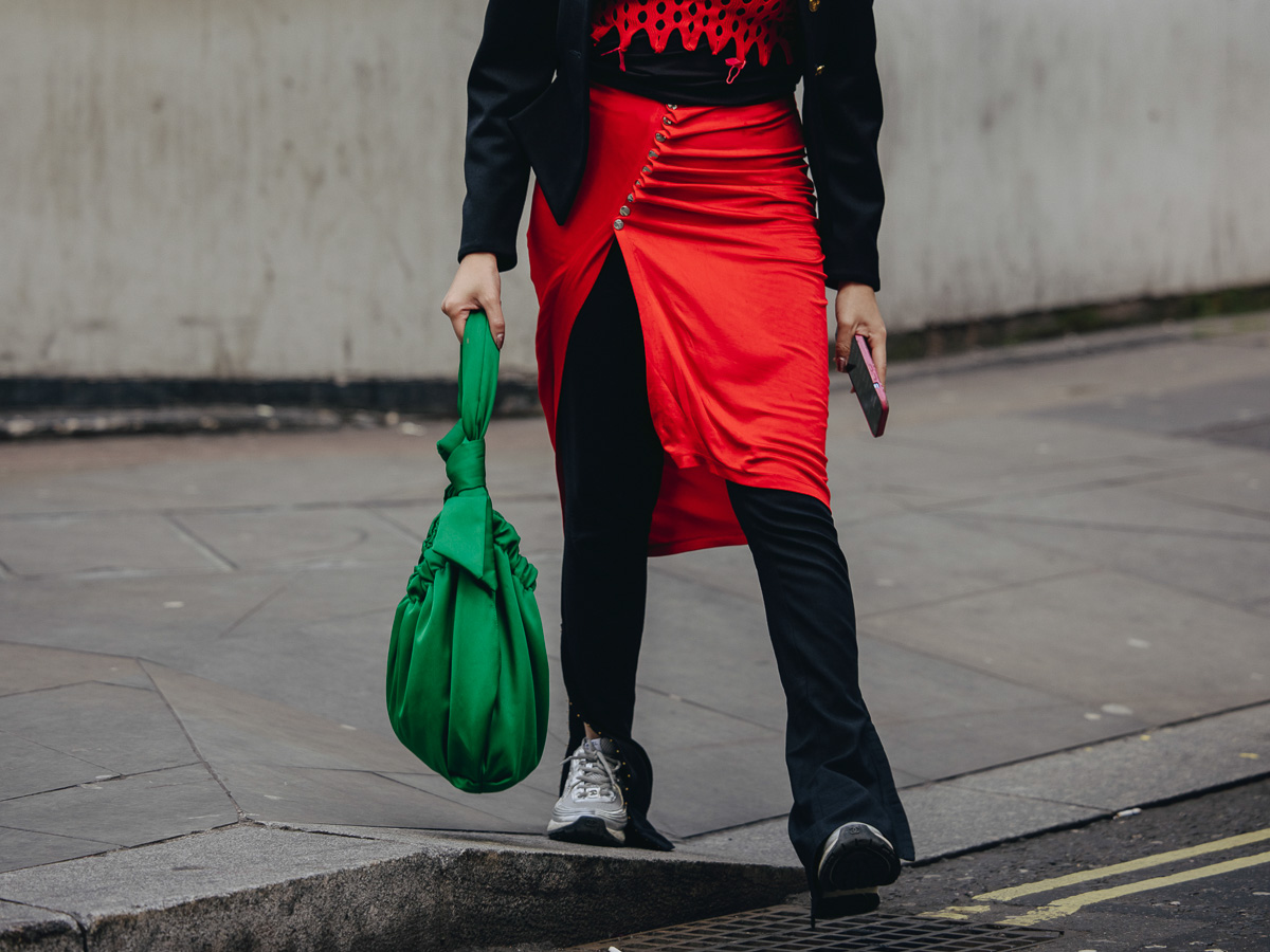 LFW Green Bag
