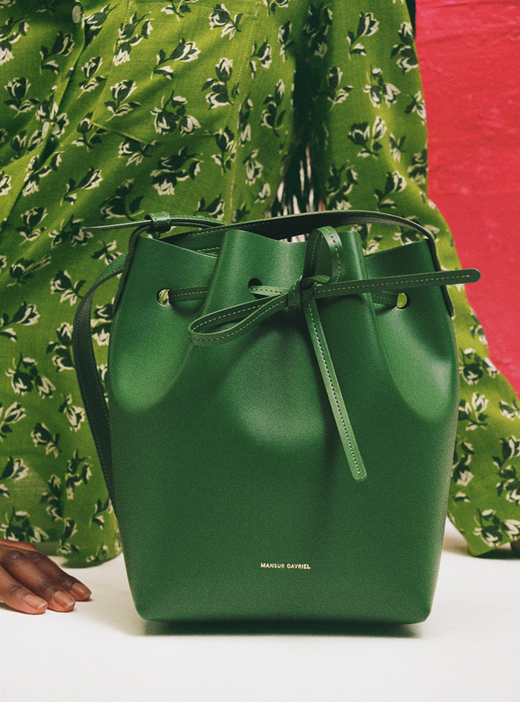 Mansur Gavriel Introduces a Sustainable Iteration of Its Beloved Bucket Bag PurseBlog