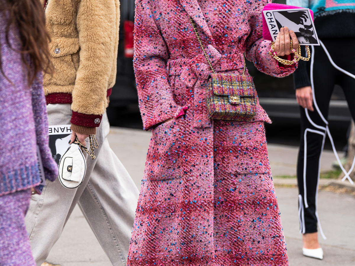 Hermès Handbag Street Style During PFW 2023 - PurseBop