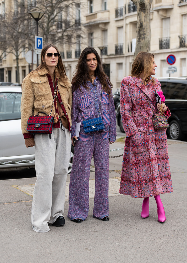 Hermès Handbag Street Style During PFW 2023 - PurseBop