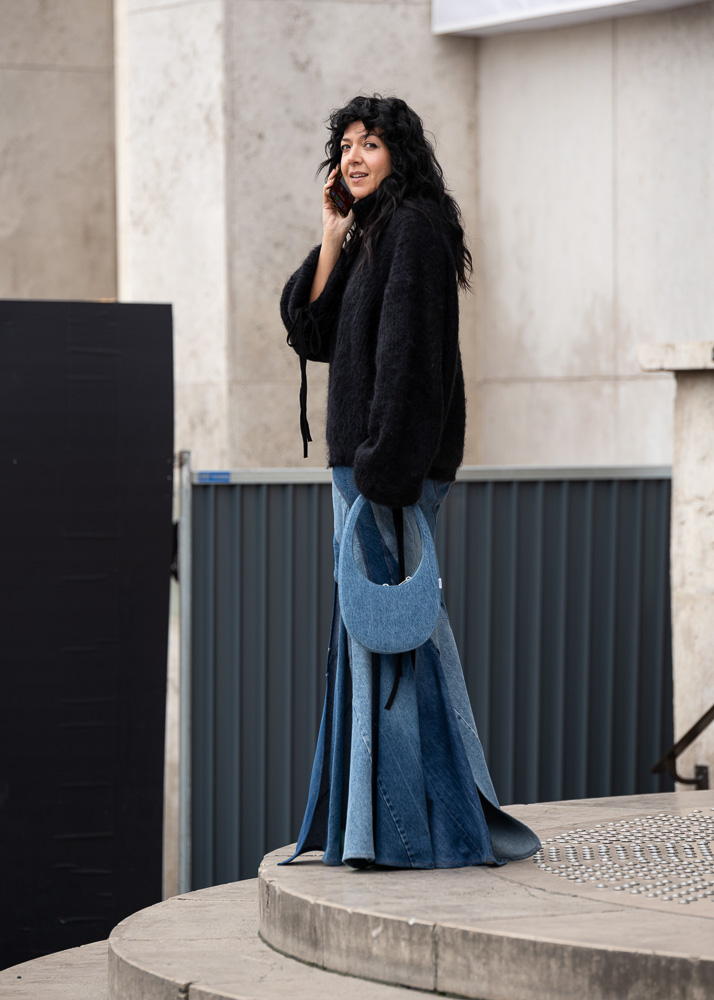 Hermès Handbag Street Style During PFW 2023 - PurseBop