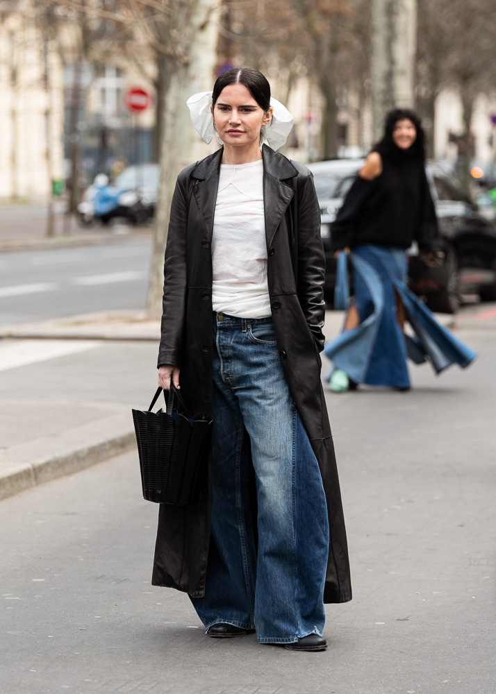 Hermès Handbag Street Style During PFW 2023 - PurseBop