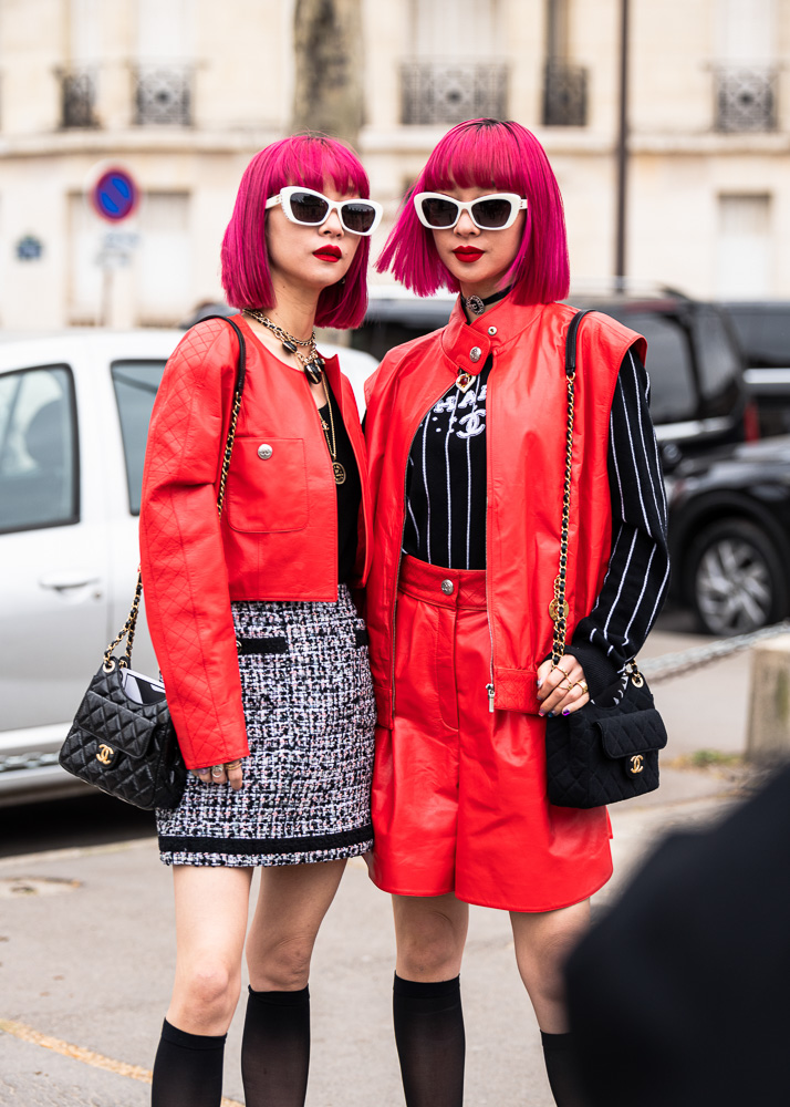 Hermès Handbag Street Style During PFW 2023 - PurseBop