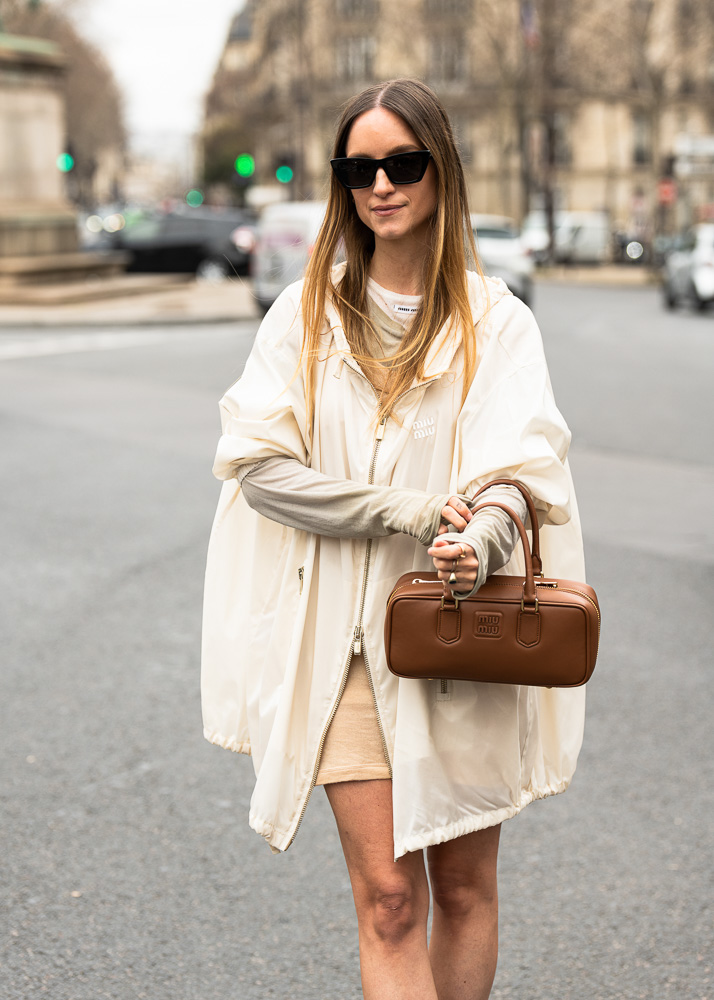 Hermès Handbag Street Style During PFW 2023 - PurseBop