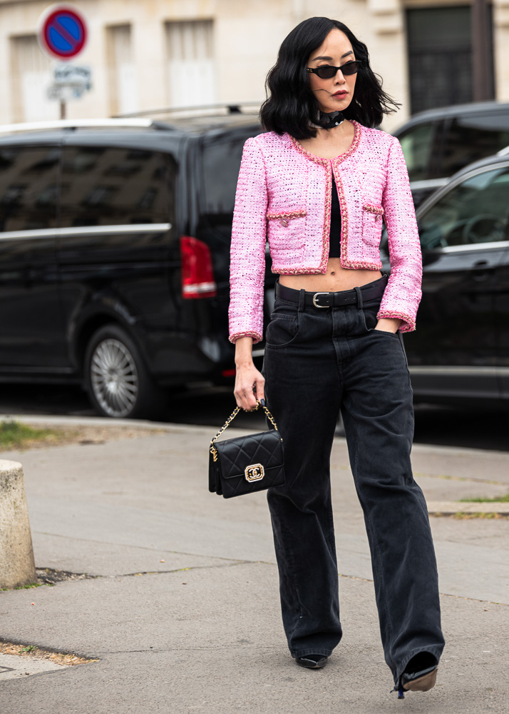 Hermès Handbag Street Style During PFW 2023 - PurseBop