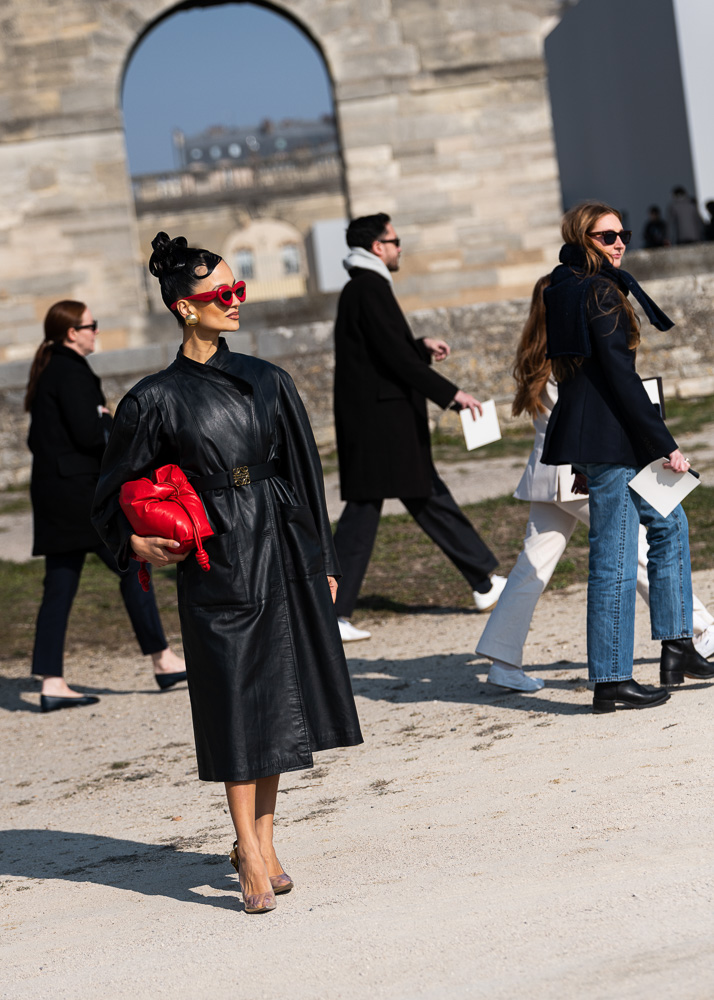 PFW Fall 2023 Street Style Day 3 14