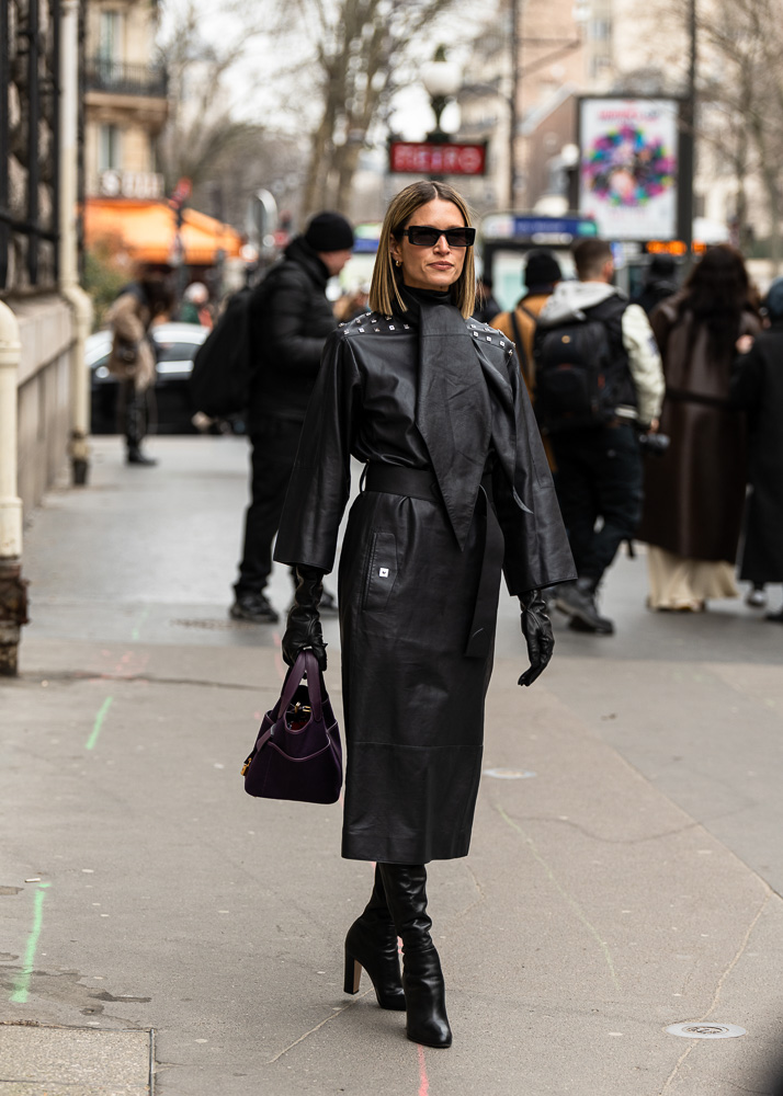 Hermès Handbag Street Style During PFW 2023 - PurseBop