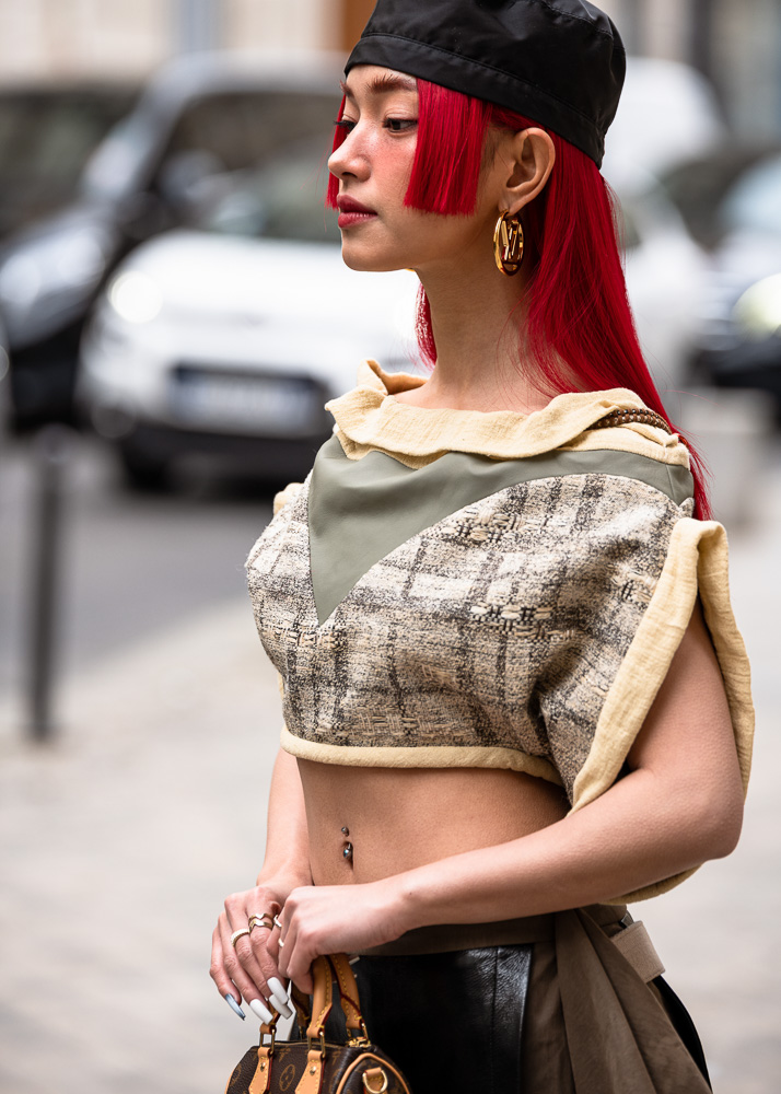 PFW Street Style Bags Fall 2023 Day 7 41