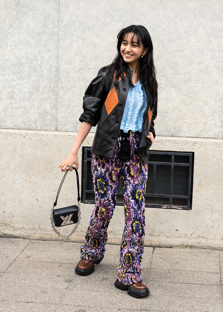 PFW Street Style Bags Fall 2023 Day 7 44