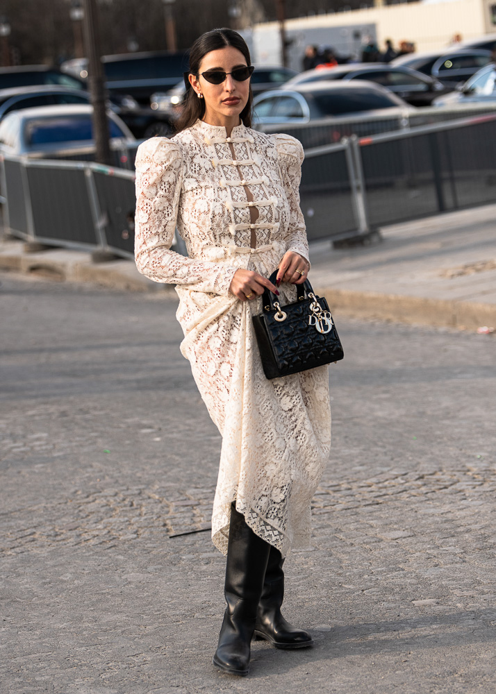 Hermès Handbag Street Style During PFW 2023 - PurseBop