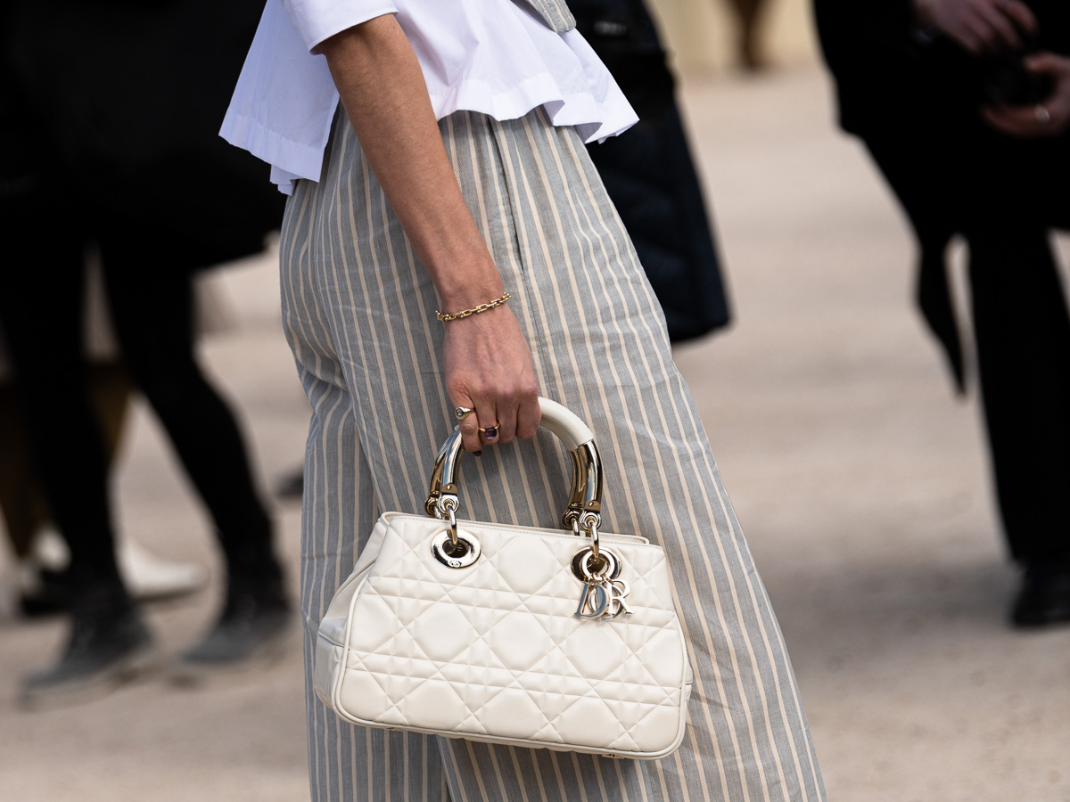 Hermès Handbag Street Style During PFW 2023 - PurseBop