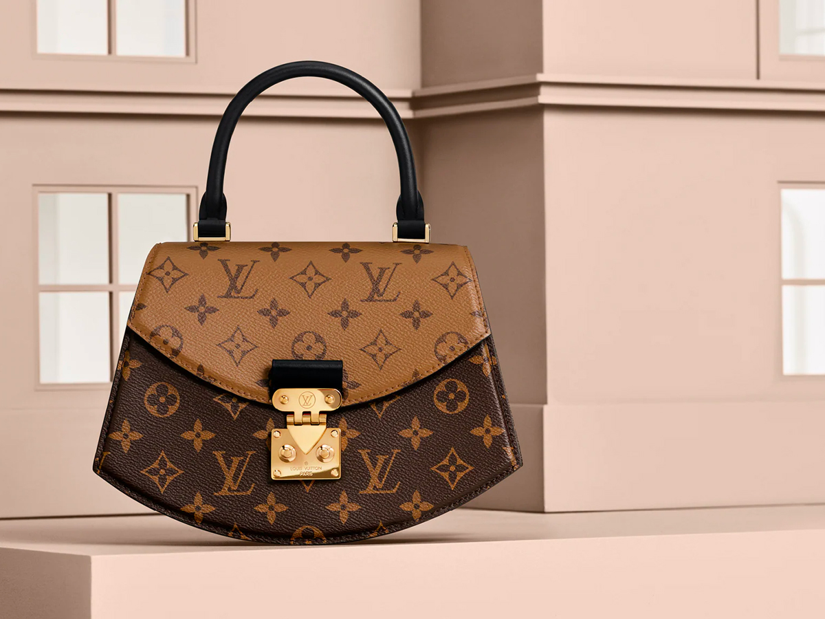 louis vuitton structured bag