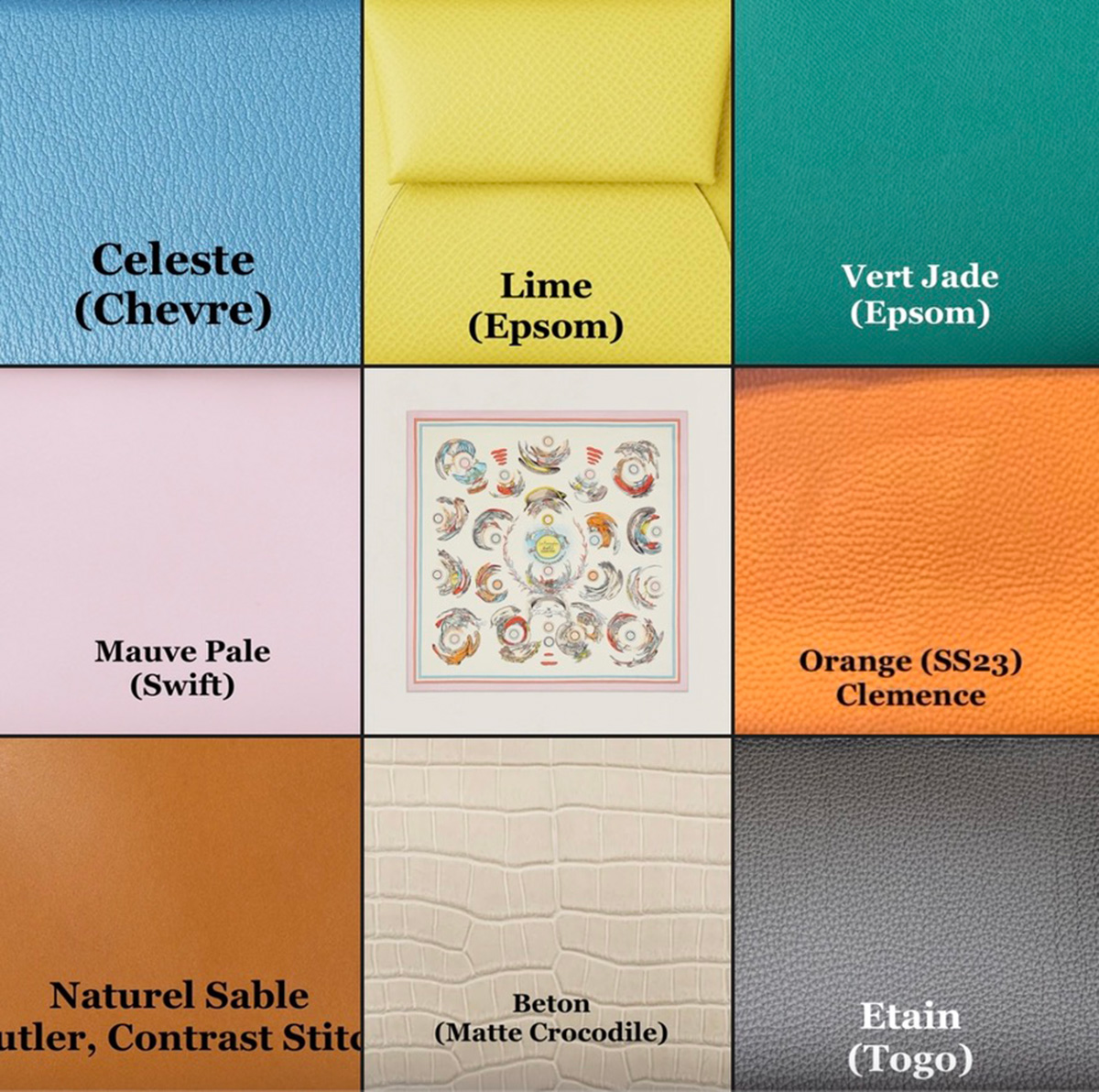 Hermès Leather and Silk Colors for Spring/Summer 2020 - PurseBlog