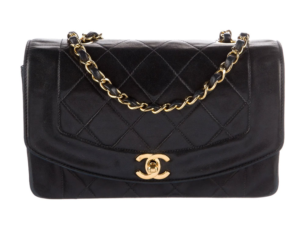 Chanel Classic Medium Flap 19S Iridescent Blue Quilted Lambskin Light Gold  Hardware