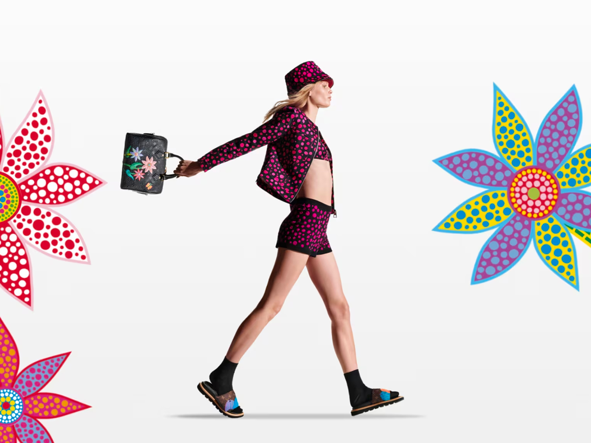 Louis Vuitton overhauls stores with Yayoi Kusama polkadots