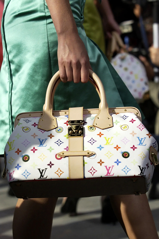 Vintage Louis Vuitton Monogram Multicolor White Alma