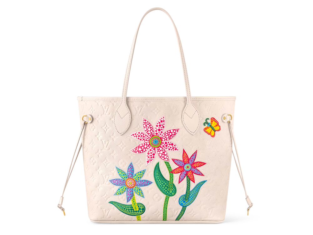 LV x YK Neverfull Flowers