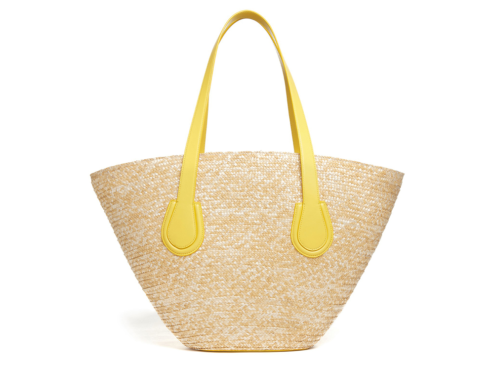 Mark Cross Straw Tote