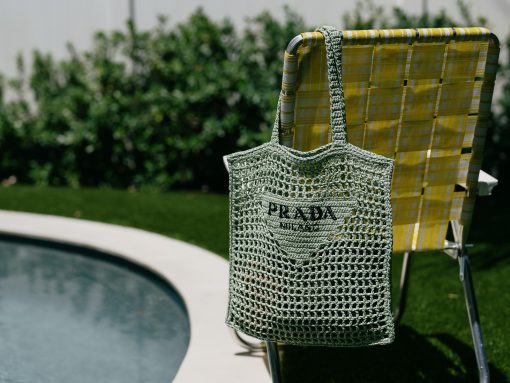 Prada Re-Edition 2005 crochet bag
