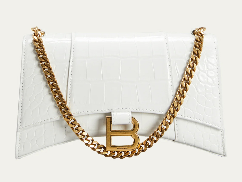 Balenciaga Hourglass Wallet on Chain