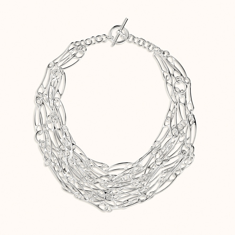 Chaine d'ancre Punk necklace,interior circumference: 15.98", $14,100. Photo via Hermès.com.
