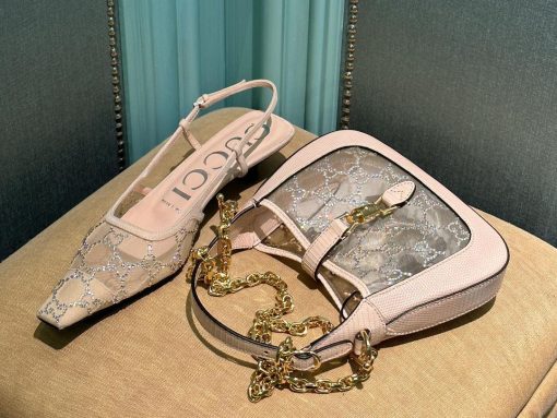 gucci crystal lizard bag