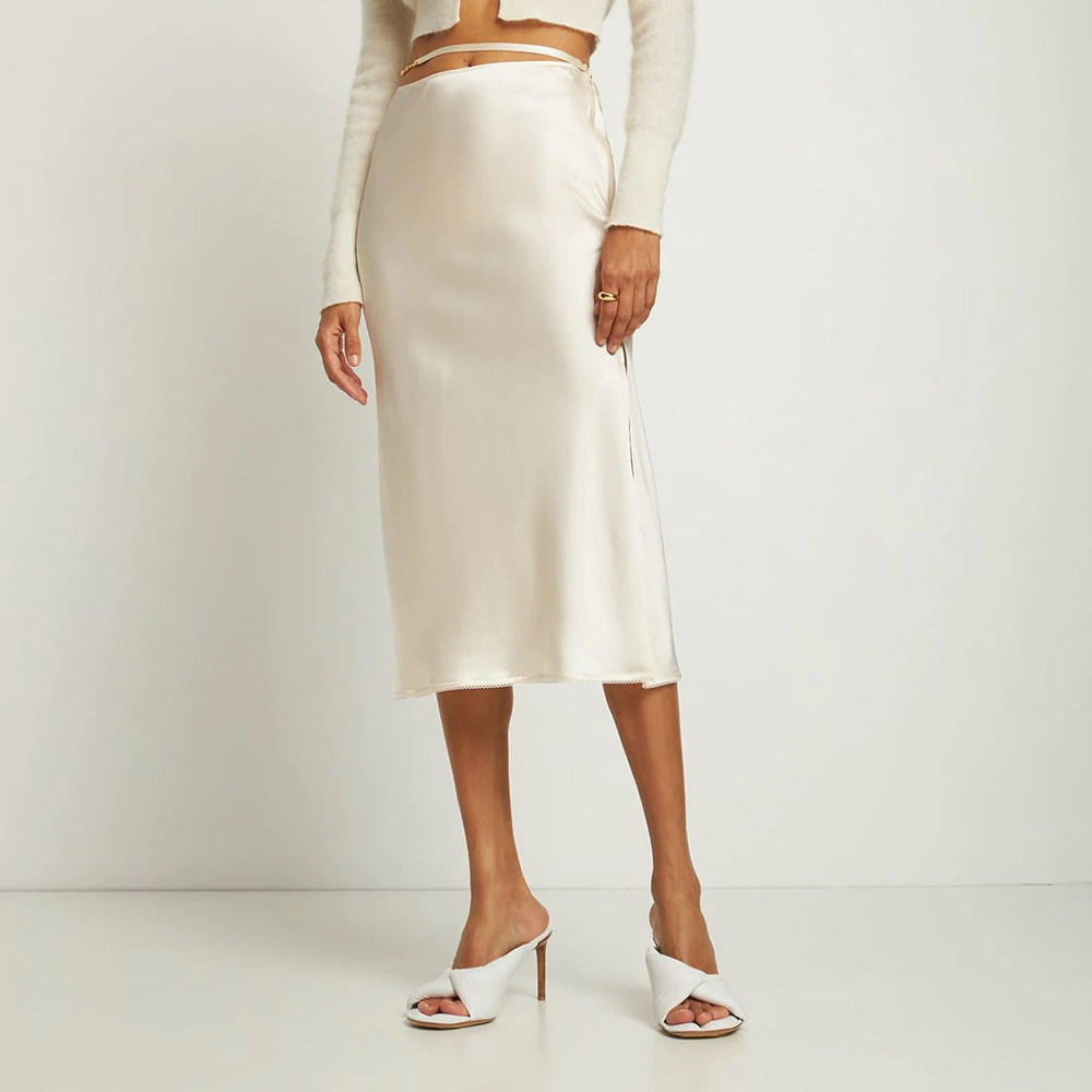 Jacquemus Silk Skirt