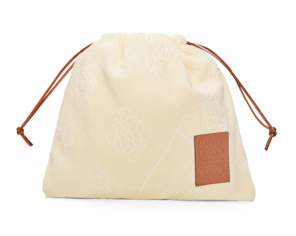 Loewe Terrycloth pouch