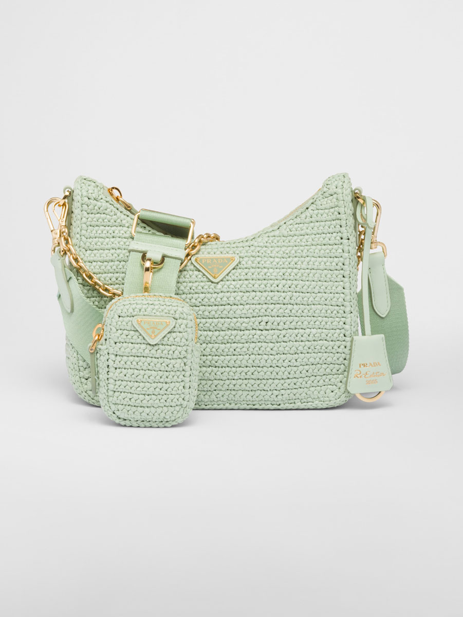 Prada Adua Re Edition 2005 Raffia Bag Prada Adua Re Edition 2005 Raffia Bag