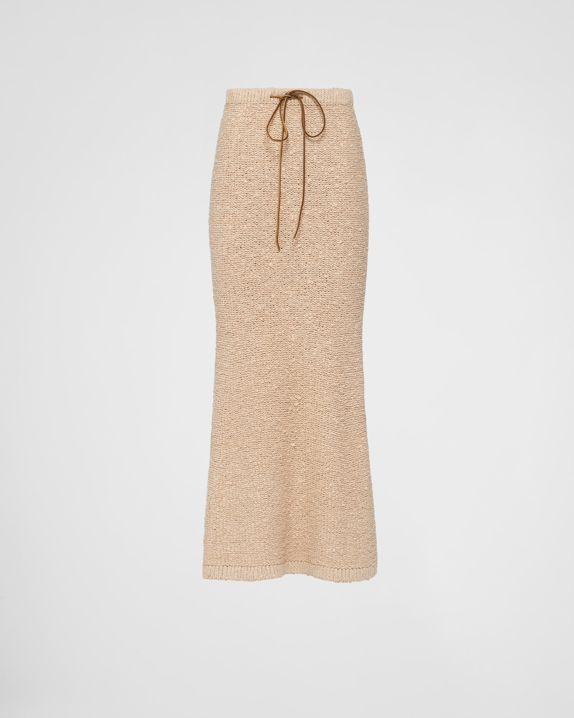 Prada Natural Boucle Skirt Prada Natural Boucle Skirt